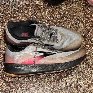 Brooks Gray and Pink Athletic Shoes